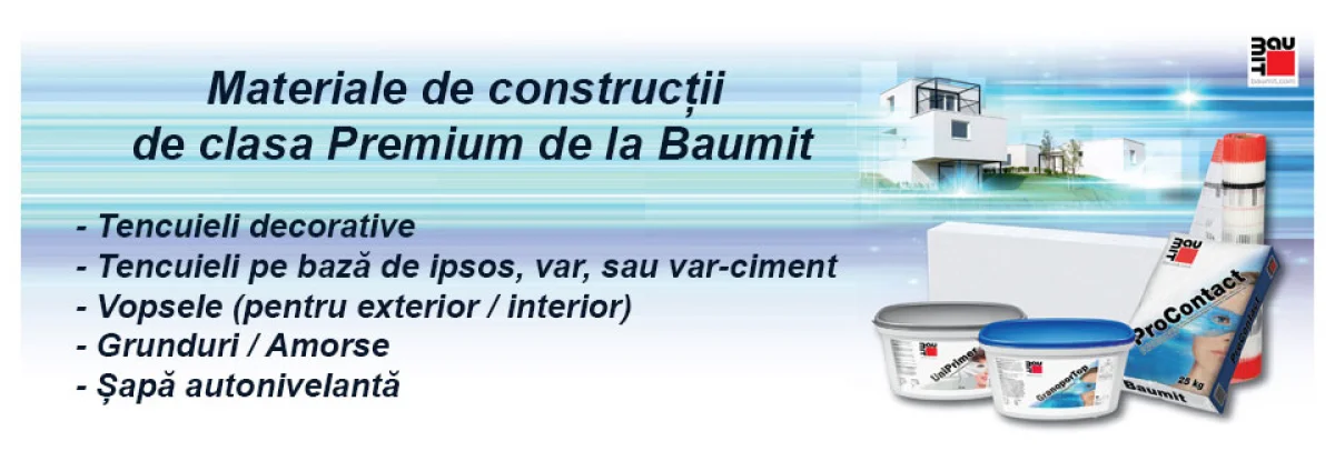 Строительные материалы от производителя Baumit