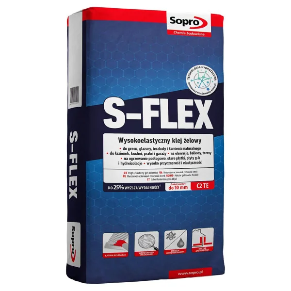 Adeziv elastic Sopro S-FLEX express, 22.5kg