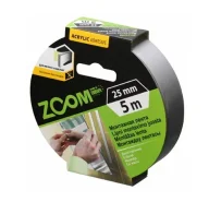 Banda dublu adeziva din spuma 25mm x 5m (alba)