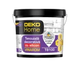 Декоративная штукатурка VINAROM R15 (короед) желтый, 25кг