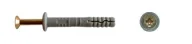 Diblu cu guler cu surub cui 6x40mm 200buc