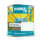 Грунт-эмаль 3 в 1 Miks Color белый, 2.3кг