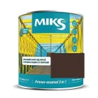 Грунт-эмаль 3 в 1 Miks Color коричневый, 2.3кг
