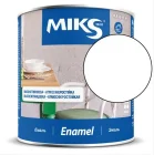 Эмаль алкидная Miks Color белый матовый, 0.8кг