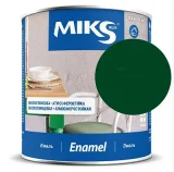 Эмаль алкидная Miks Color тёмно-зелёный, 0.8кг