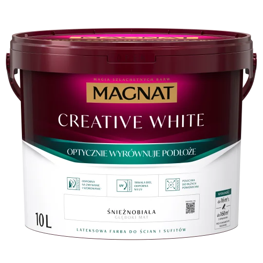 Латексная краска Magnat Creative White 10л