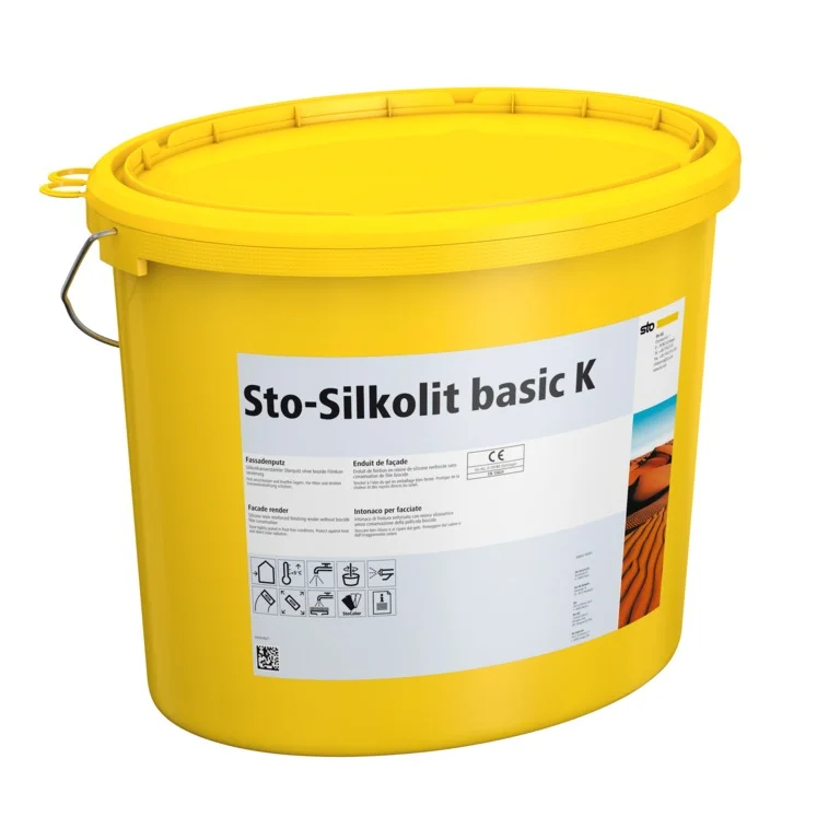 Силиконовая декоративная фасадная штукатурка Sto-Silkolit K 1.5 мм, 25кг