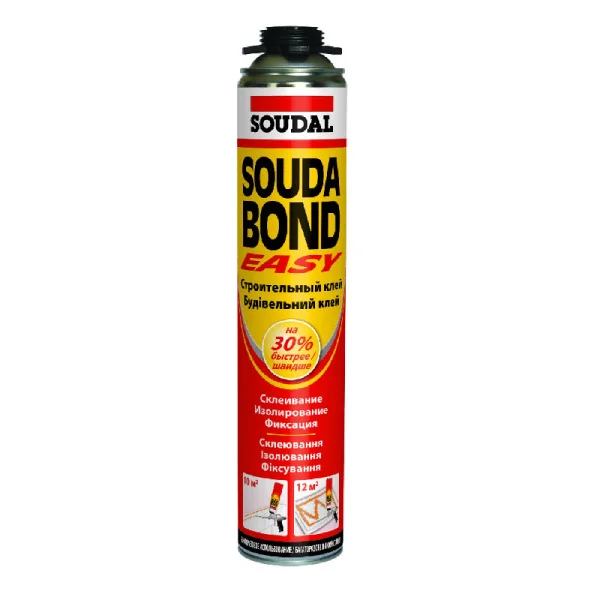 Spuma pentru pistol Soudal EasySoudabond 750ml
