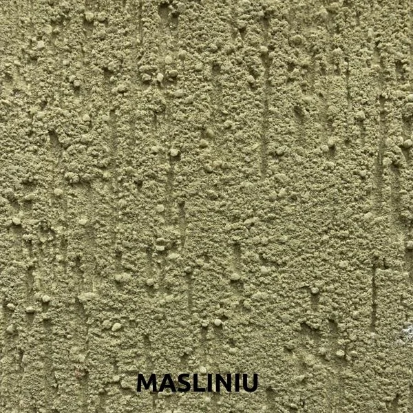 Tencuiala decorativa Danke! TEXTUR, masliniu, 25kg - poză suplimentară 2