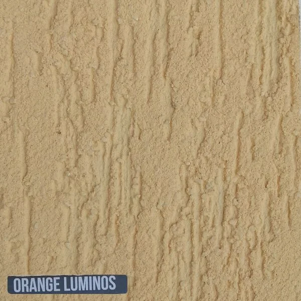 Tencuiala decorativa Danke! TEXTUR, orange luminos, 25kg - poză suplimentară 2