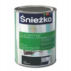 Vopsea email SNIEZKA Supermal negru 0.8L