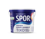 Vopsea lavabila interior gel Spor Tixo, 2.5L