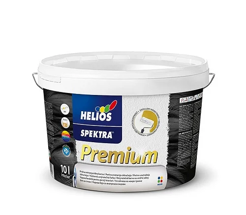Vopsea lavabila Spektra Premium alba 10L